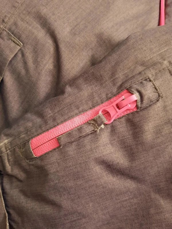 Dunkelgraue, gefütterte Jacke von Crane