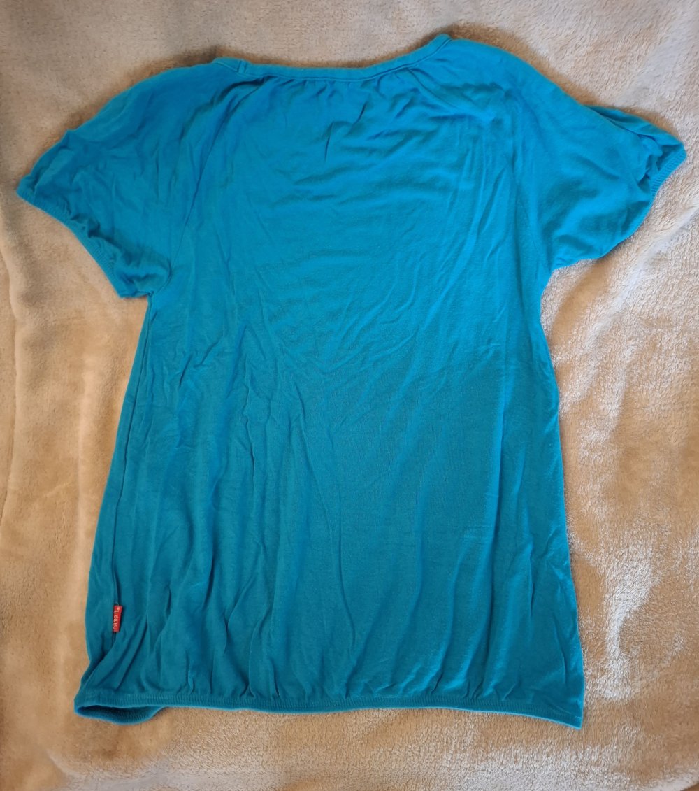 Türkisfarbenes T-Shirt mit von name it mit Aufdruck 