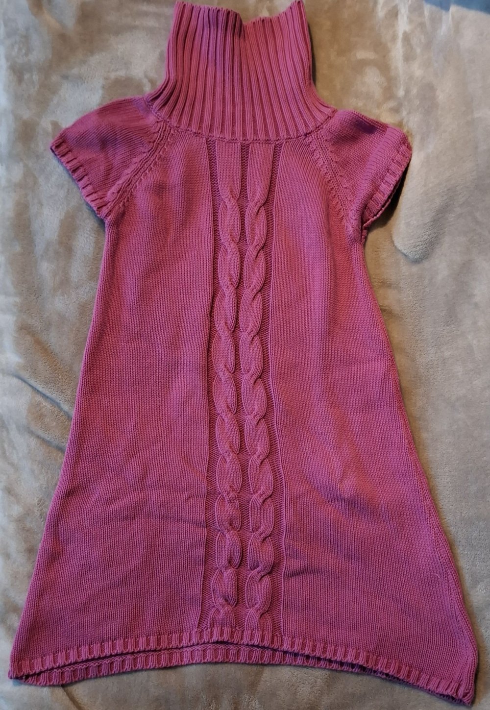 Altrosa Strickkleid von Maas (Naturmode)