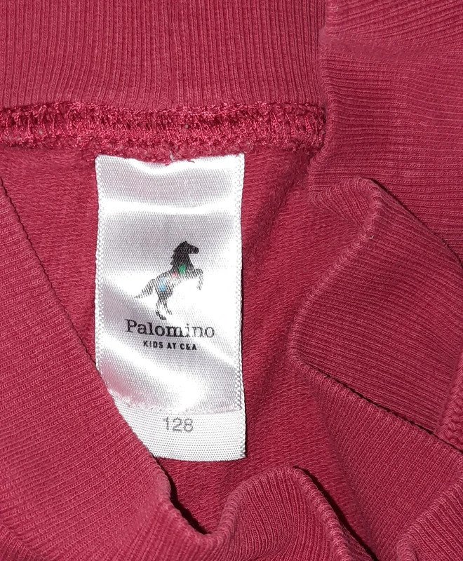 Pinkfarbene Jogginghose von Palomino mit Aufdruck