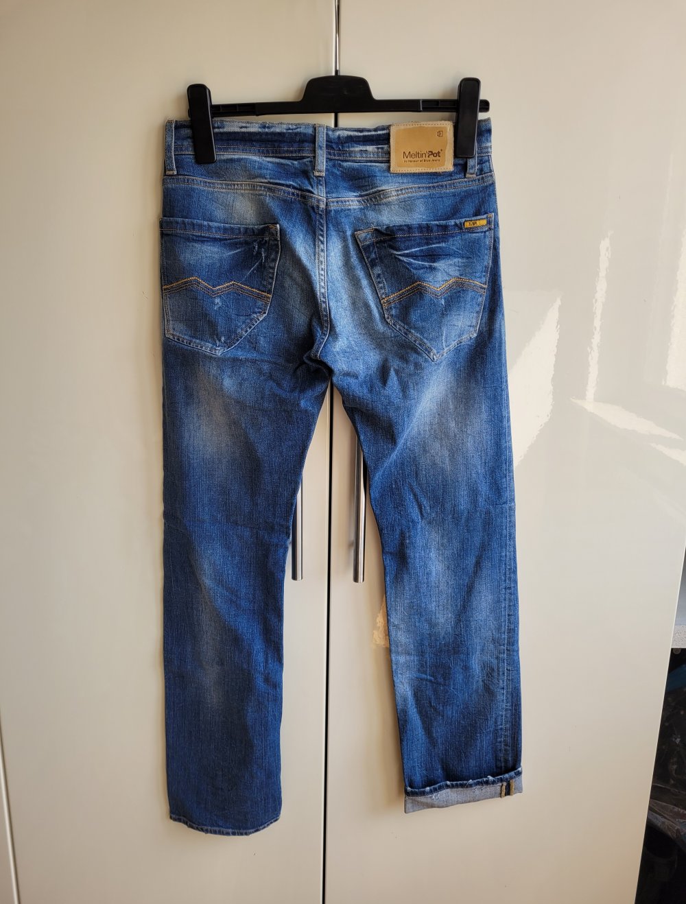 Meltin Pot Romey 26/32 Straight Leg Jeans MP denim Low Waist gerades Bein lässig