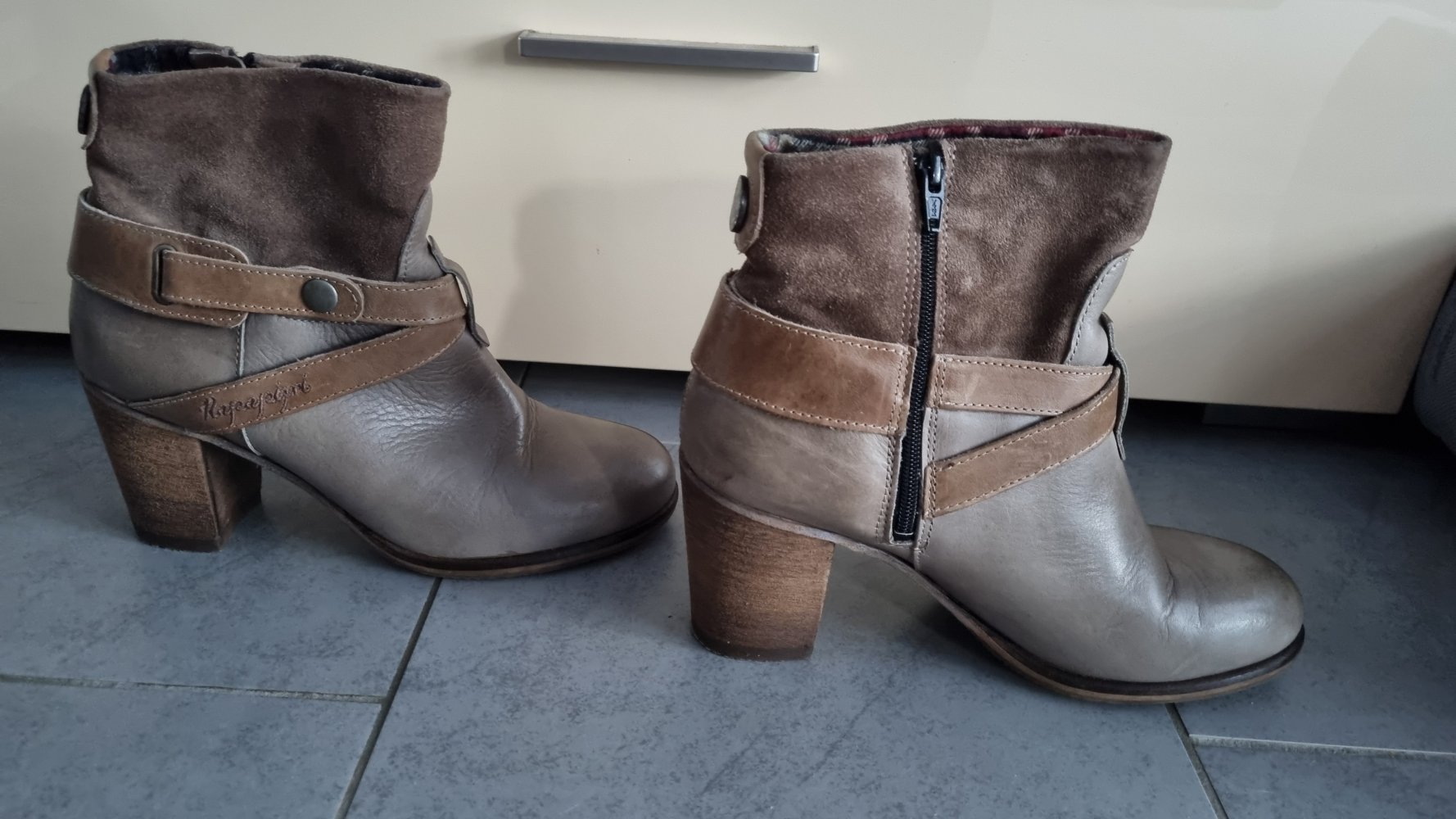 Napapijri Stiefelette Modell Ilse Gr.40, oliv