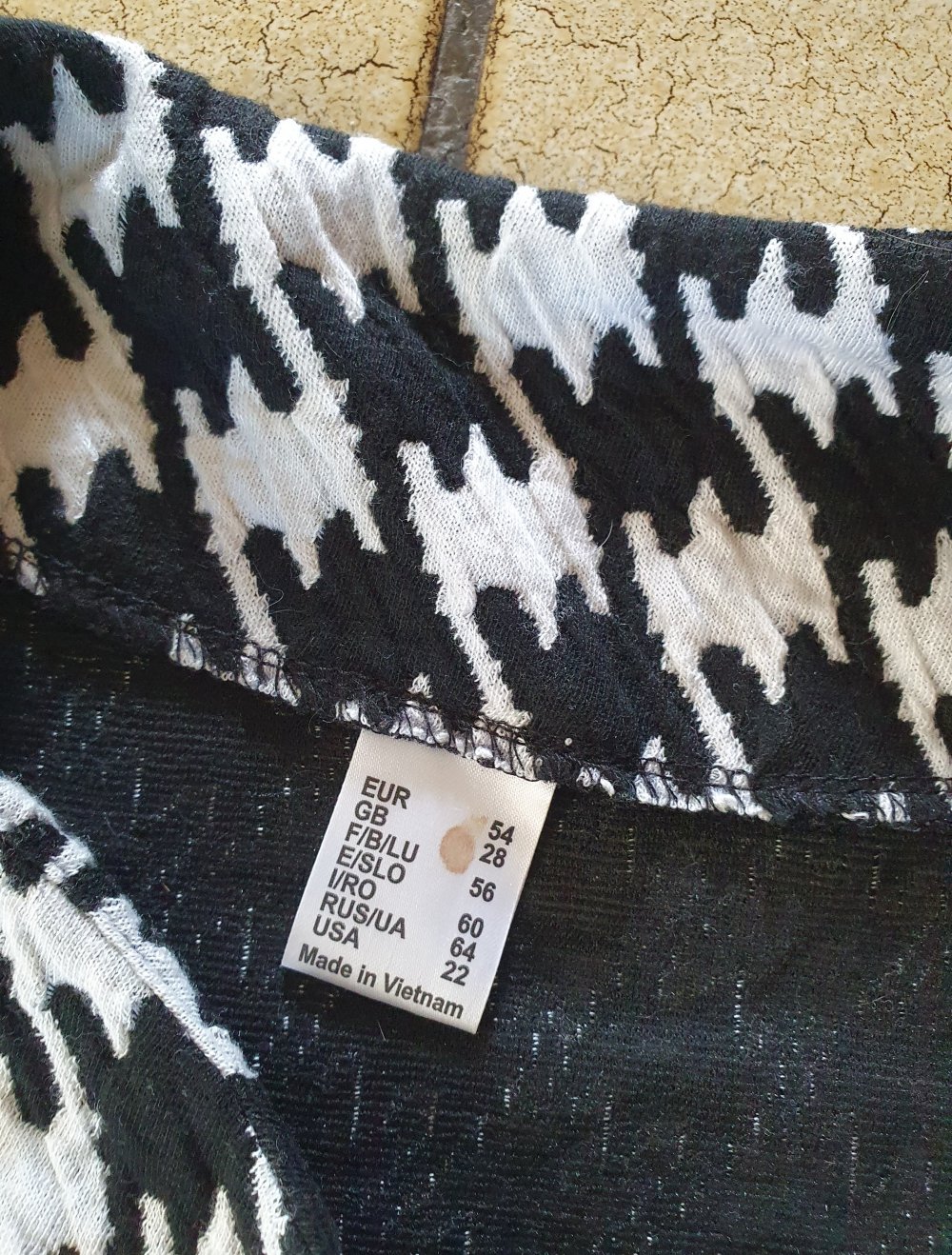 Rock in 52 Oberteil in 54