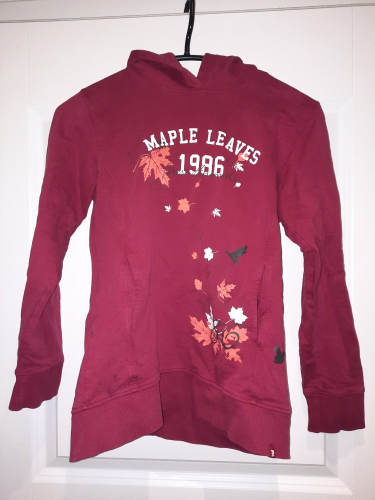 roter Hoodie / Sweater , FitZ , Jako-o , Gr. 152/158