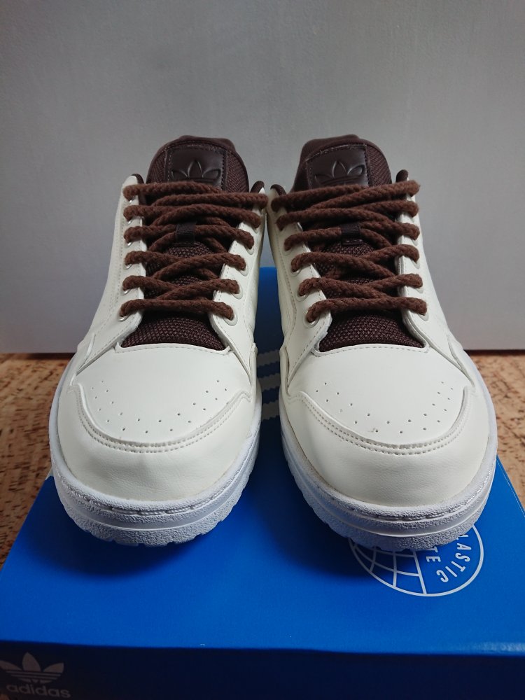 Schuhe Adidas Originals NY 90 Gr. EUR 46 2/3 weiß braun wie Neu