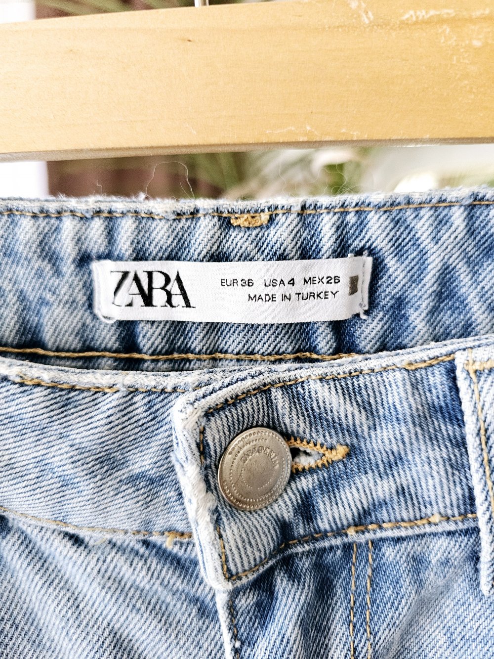 Zara Jeans Hose Damen Größe 36 sehr guter Zustand