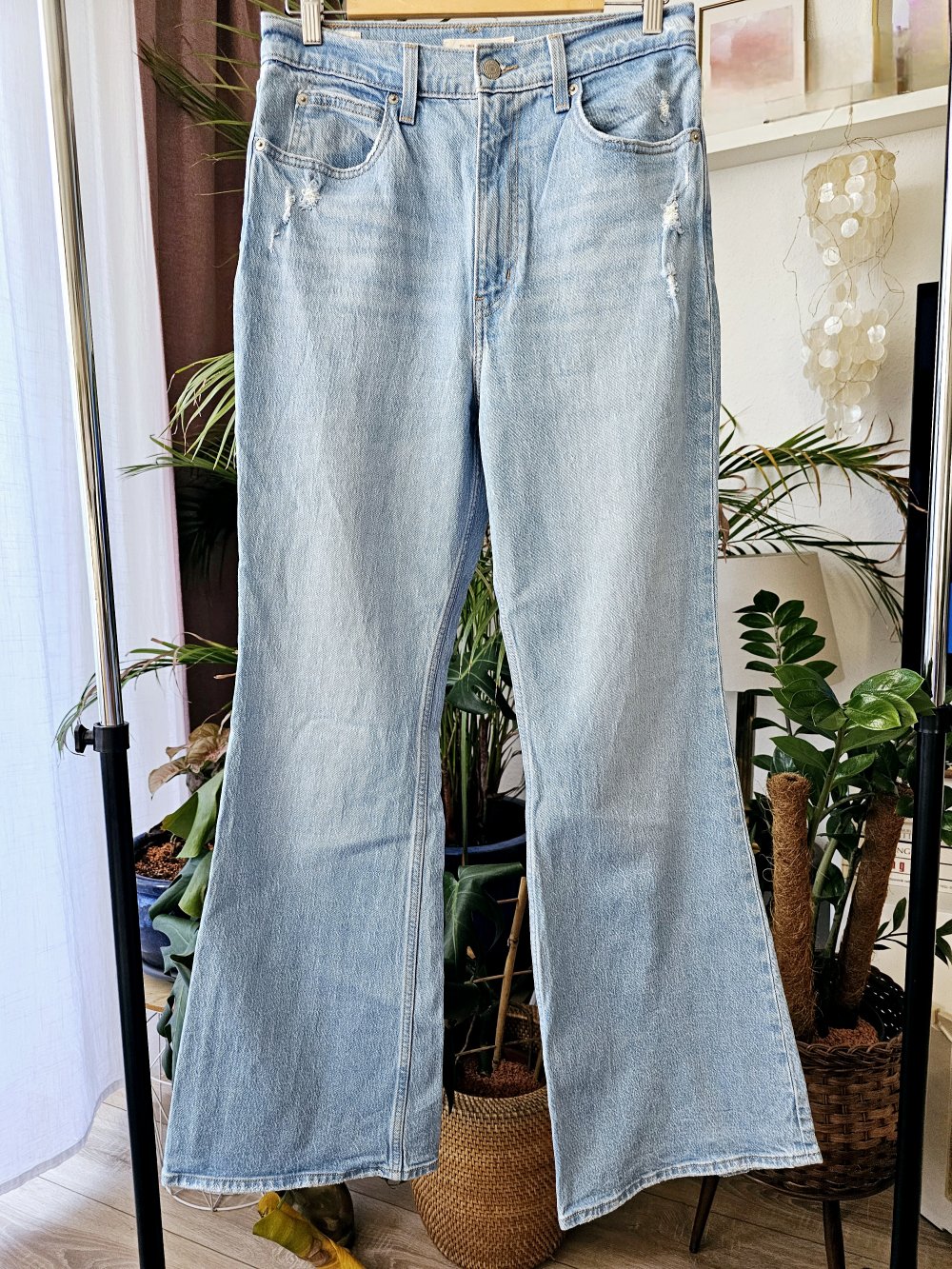 Levi's 70s High Flare Schlaghose Jeans Hose Größe 29 sehr guter Zustand