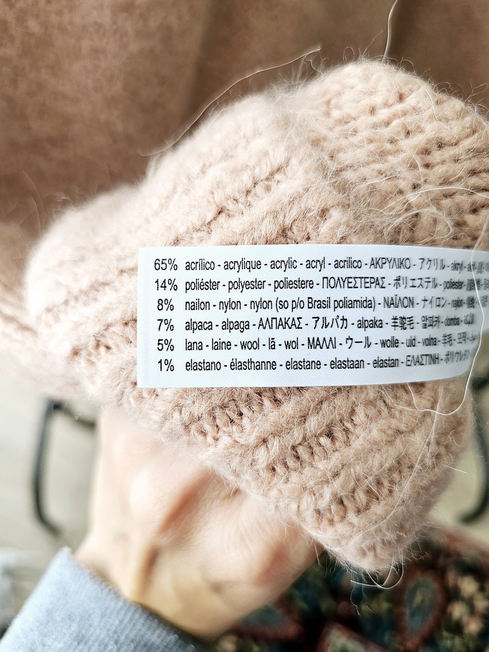 Zara Strickpullover Pullover Pulli Größe S mit Alpaka und Wolle top Zustand