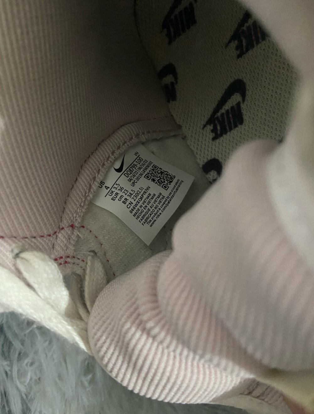 Nike Dunk High 1985 Rosa Nike Schuh Damen