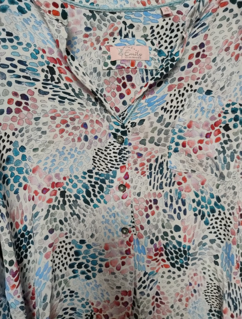 Emily van den Bergh Bluse in Größe 38