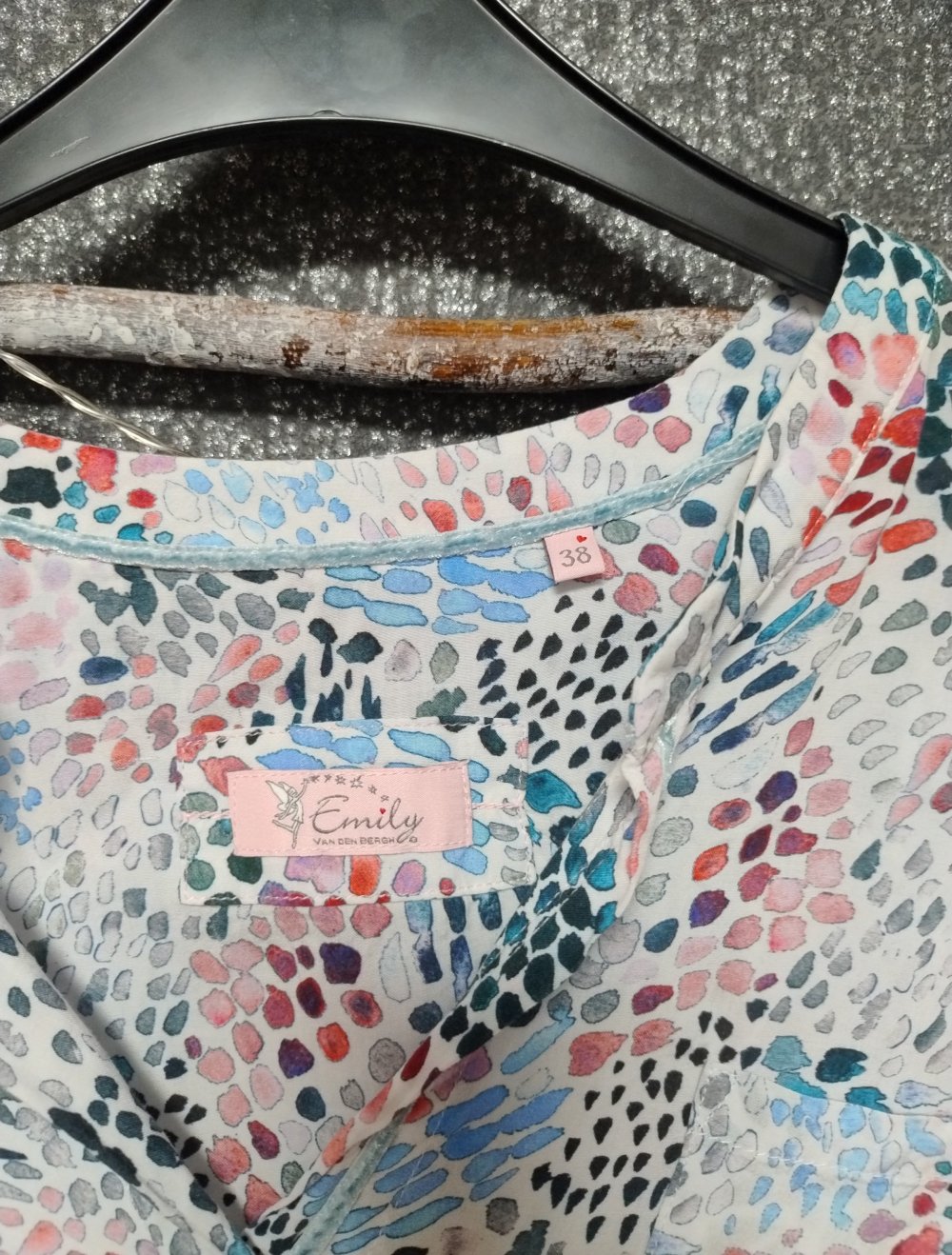 Emily van den Bergh Bluse in Größe 38