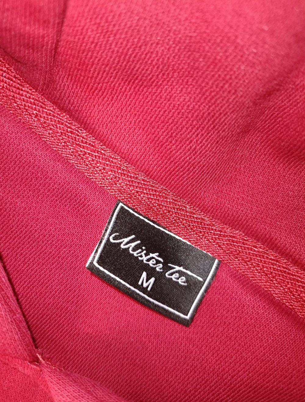 Mister Tee Hoodie Pray weinrot