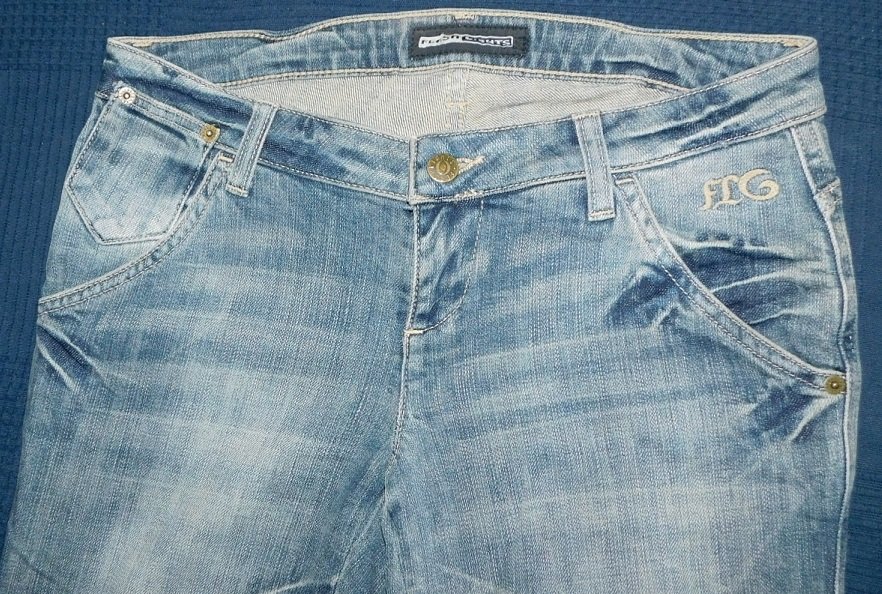 Gr.38 Jeans low waist - Flashlights