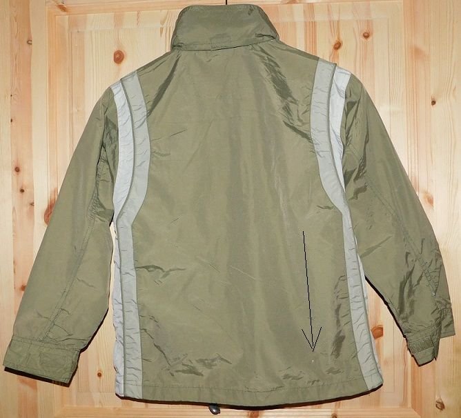 Gr.140 (XXS) Windjacke khaki beige - Yadou