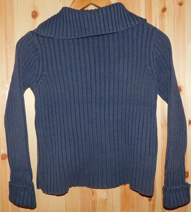 Gr.134-140 Pullover marineblau used Look - Mangoon