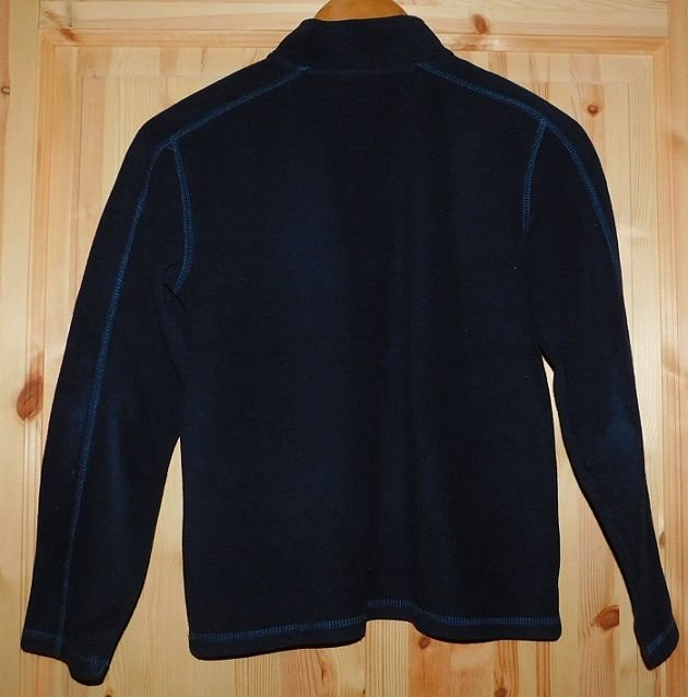 Gr.146-152 Fleece-Pullover dunkelblau