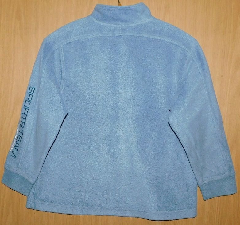 Gr.140 Pullover Fleece warm hellblau
