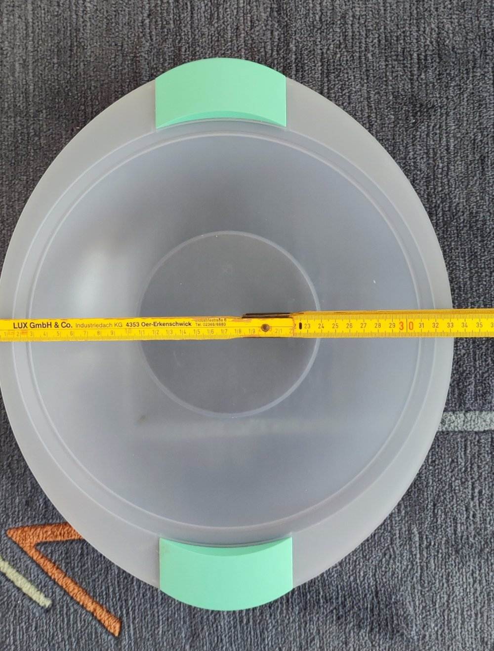 Obstschale von Tupperware junge Welle Tropicana