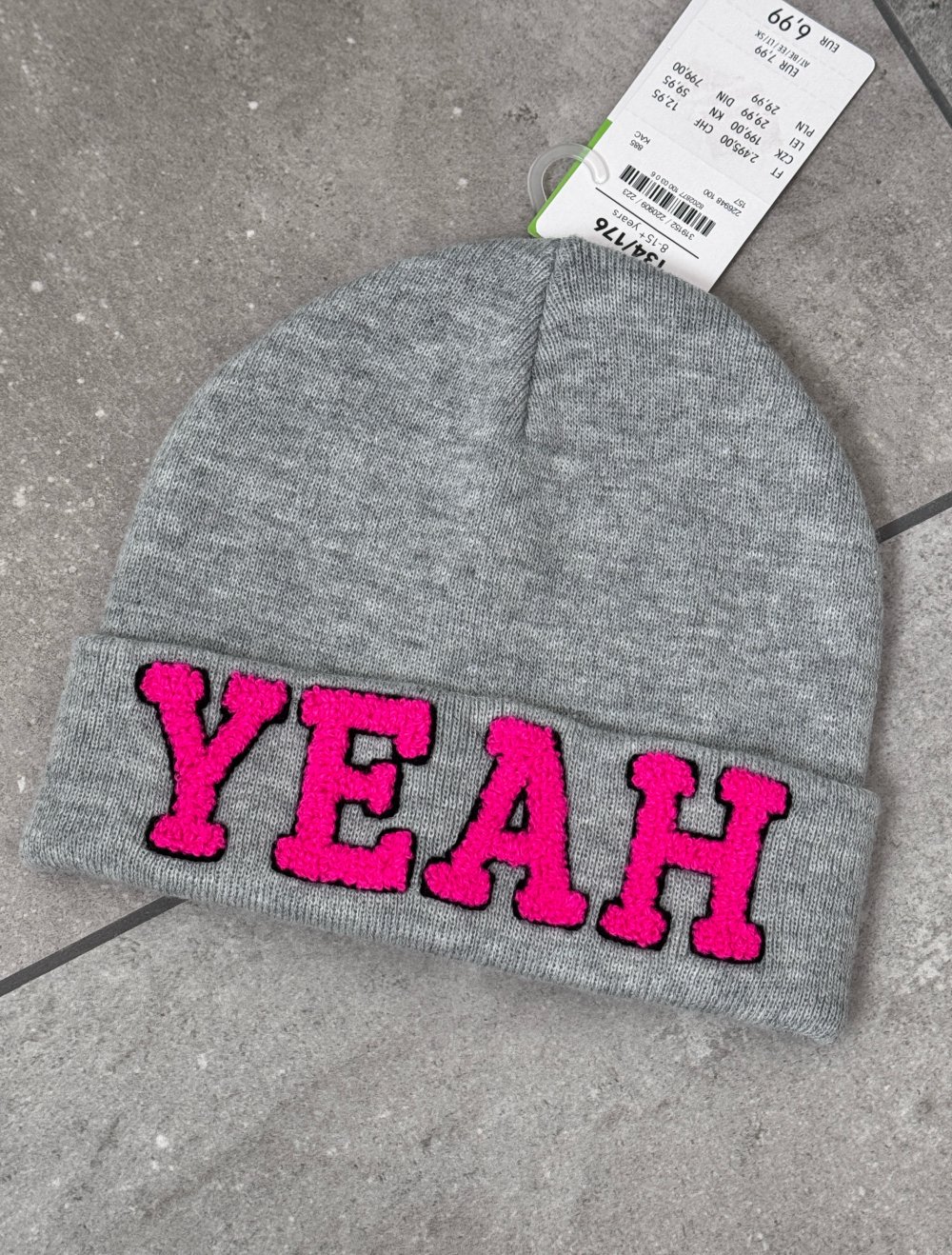 Mütze neu mit Etikett