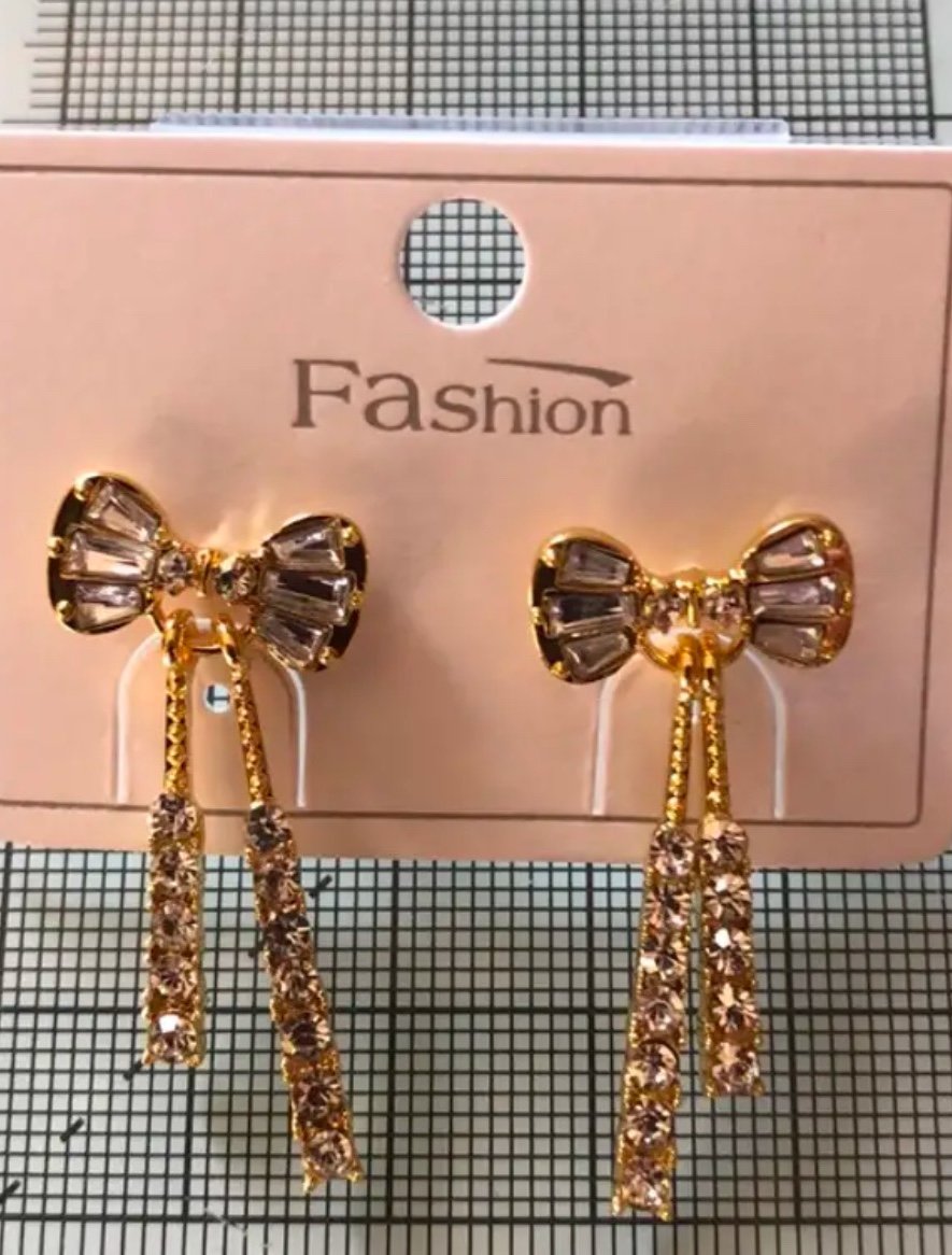 ♥️Traumhafte Ohrringe♥️Golden Glanz♥️Zirkonia-Kristallschmuck *NEU