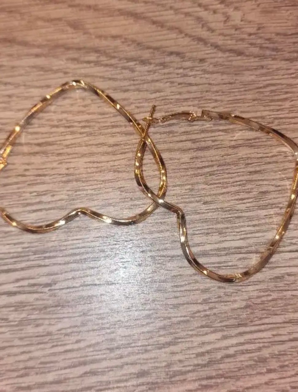 ♥️Elegante herzform Ohrringe♥️Mode golden Ohrringe♥️Schmuck NEU