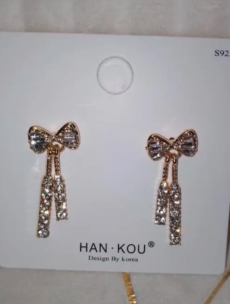 ♥️Traumhafte Ohrringe♥️Golden Glanz♥️Zirkonia-Kristallschmuck *NEU