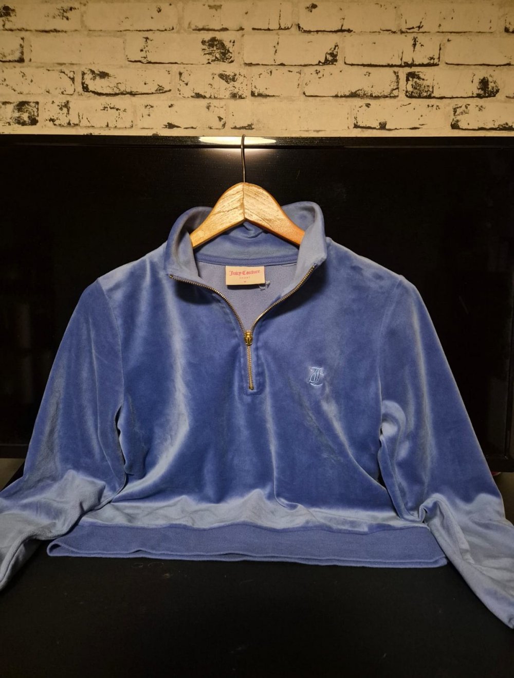 Juicy Couture Velour Nicki Sweatshirt Pullover