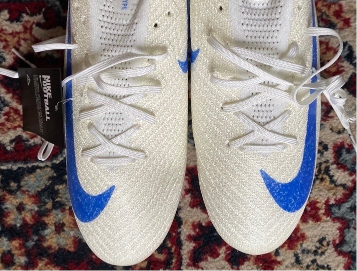 Nike Air Zoom Mercurial Vapor 16 Elite FG Blueprint - Weiß/Blau Größe 45