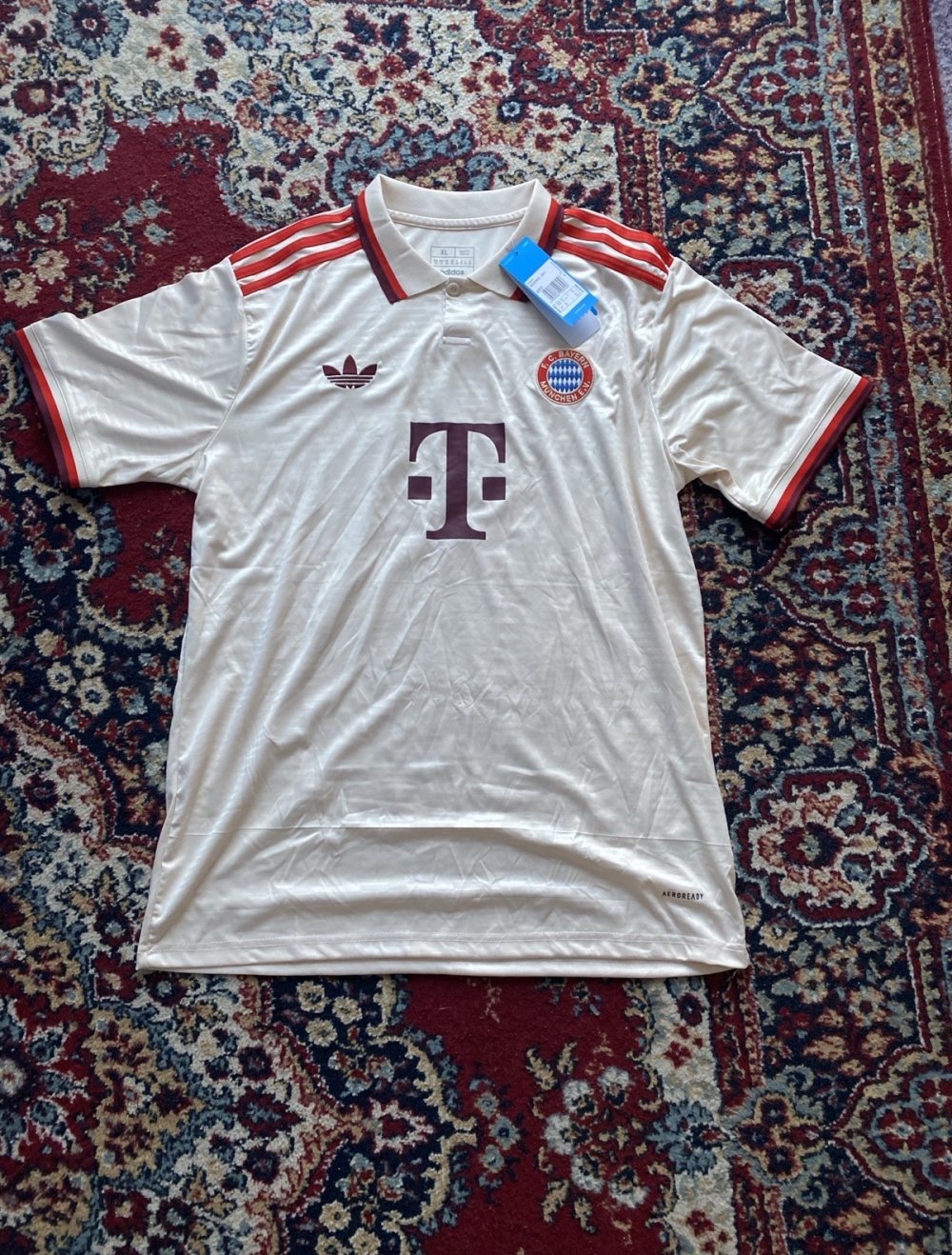2024/2025 Bayern München Drittes Auswärts-Fußballtrikot Größe XL