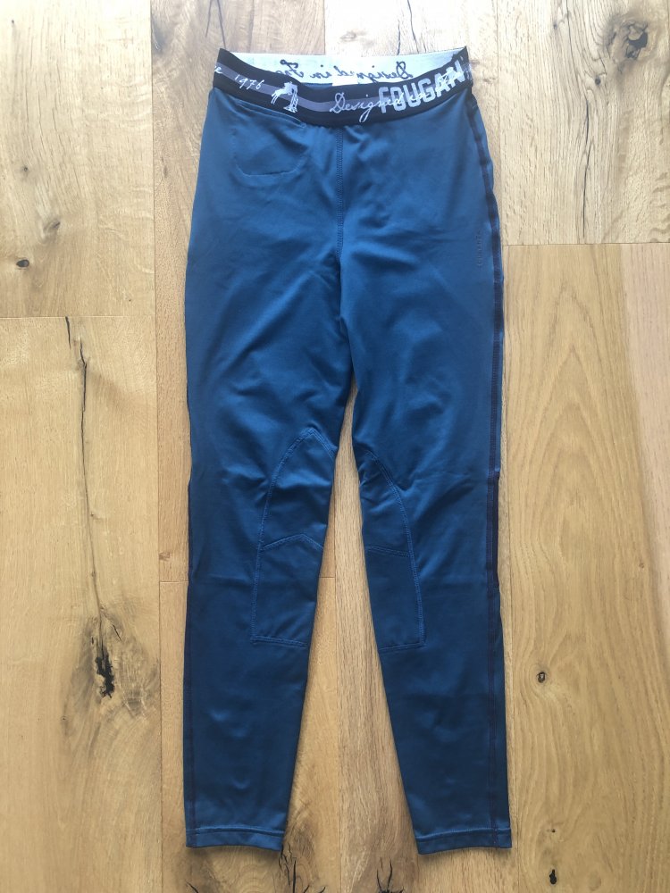 Legging im Reiterlook Grösse 146-152 top petrolfarben