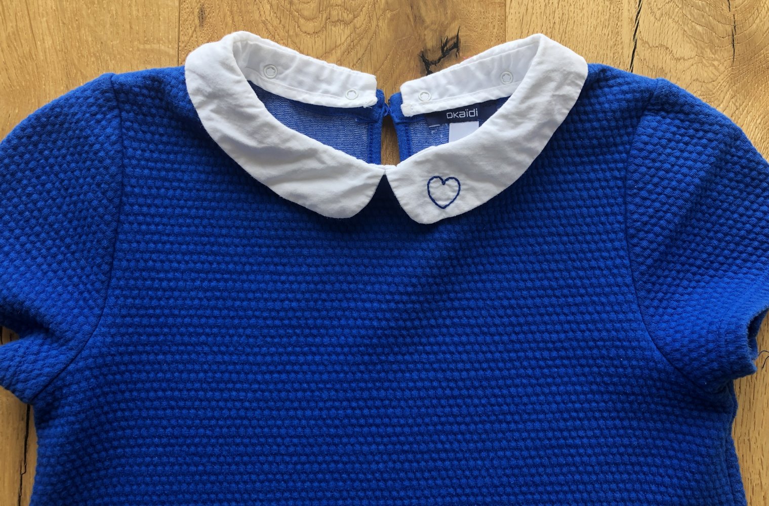 Kleid Grösse 158 mit Bubikragen von Okaïdi Top