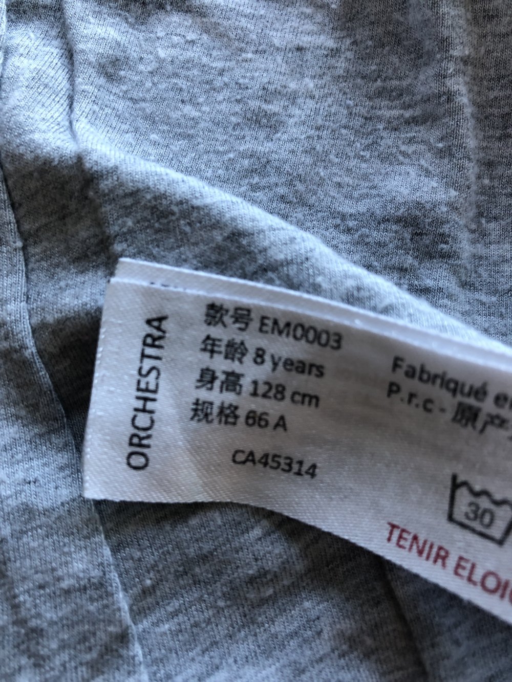 Langarmshirt Grösse 128 von Orchestra sehr schön