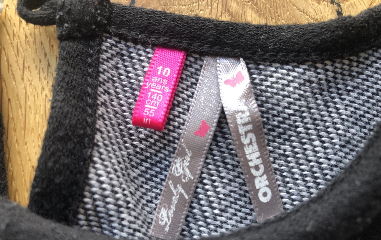 Kleid Grösse 140 von Orchester mit Bubikragen top