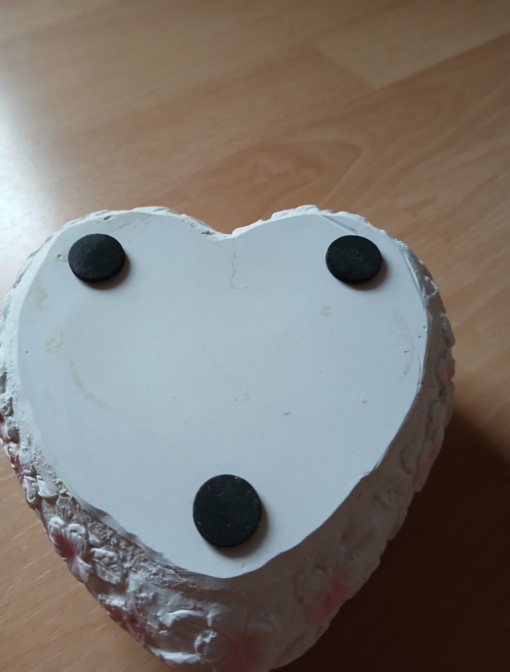 Dekoherz mit rosa Blüten