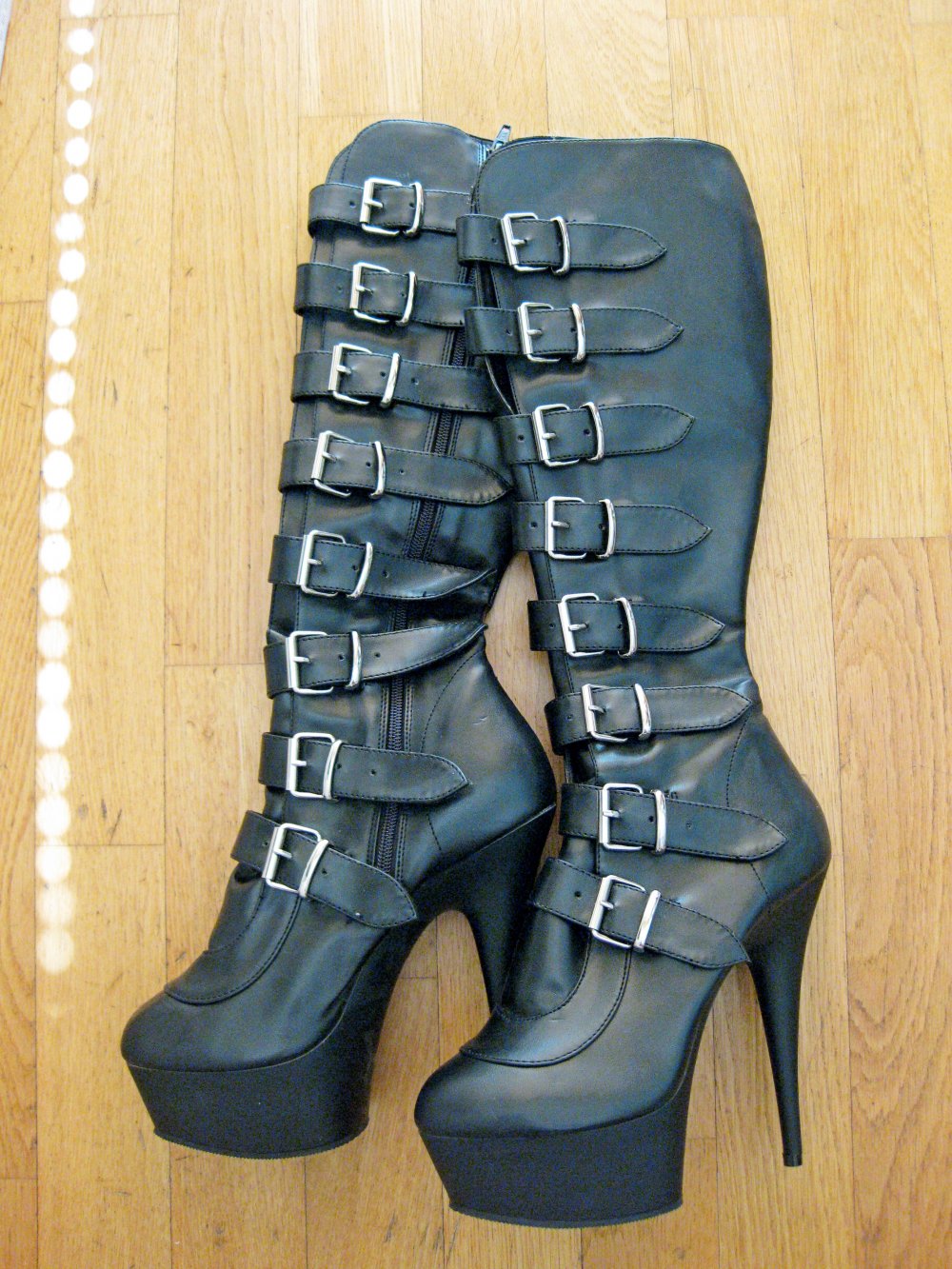 Pleaser Delight 2049 matt Plateau WGT Gothic Emo High Heel