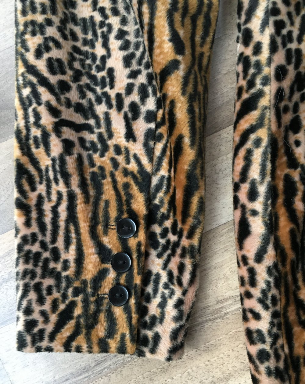 Fake-Fur Blazermantel