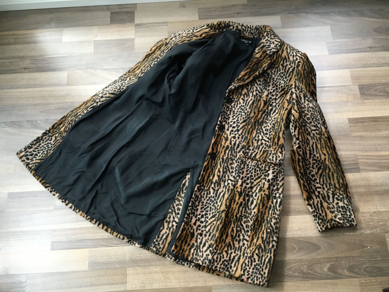 Fake-Fur Blazermantel