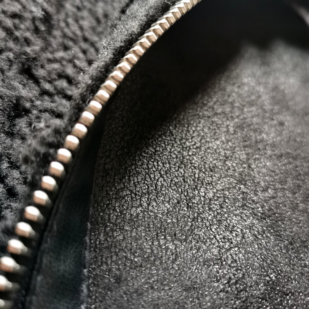 Zara - Biker Teddy Jacket - Black/Schwarz - Gr. S / 36 - Neu!