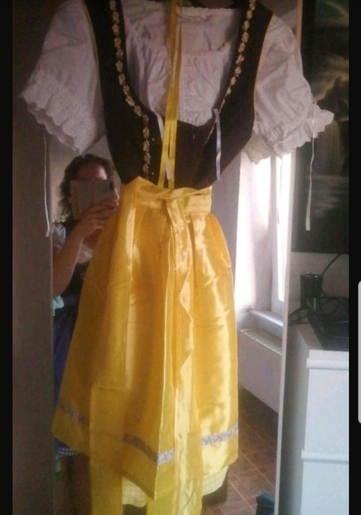 Dirndl gelb