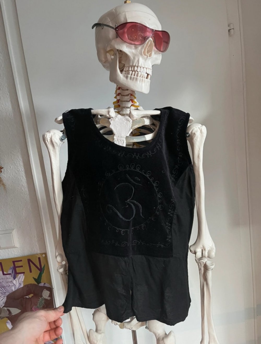 100% Viskose Vintage Weste