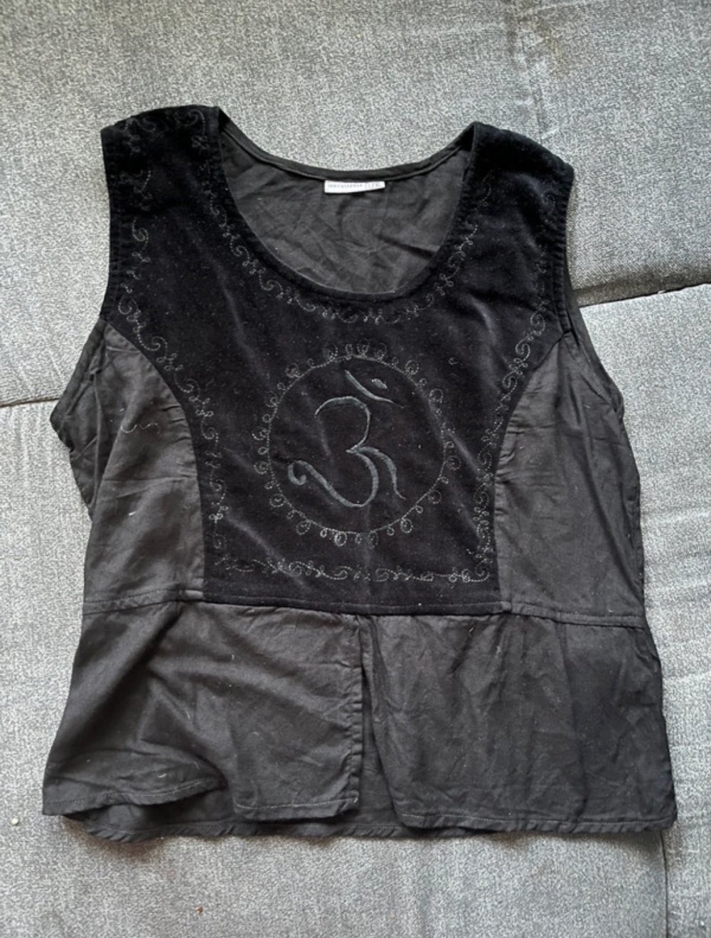 100% Viskose Vintage Weste