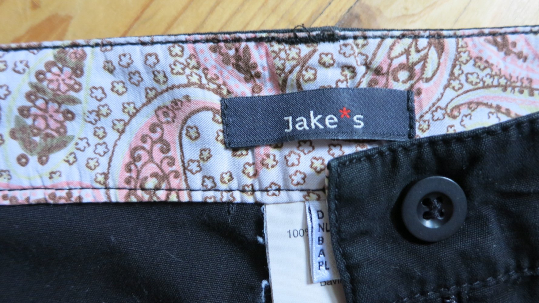 Jake*s Schwarze Damen-Stoffhose - Größe 38 –