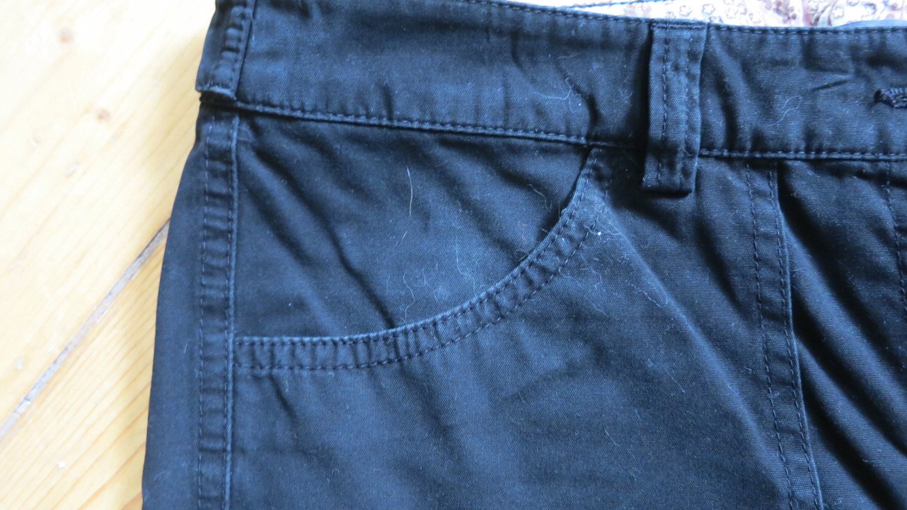 Jake*s Schwarze Damen-Stoffhose - Größe 38 –