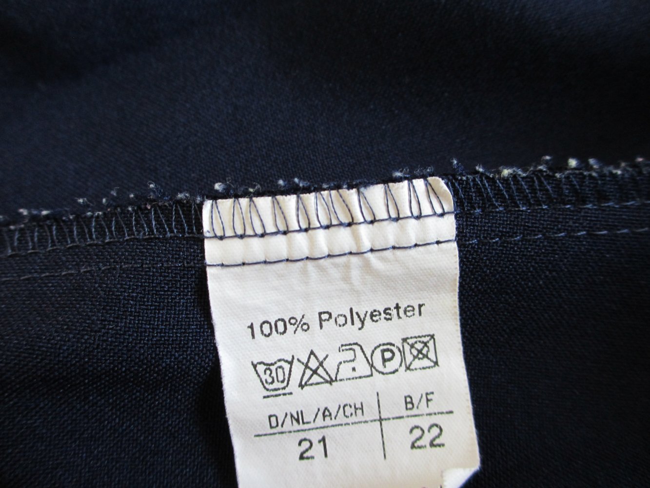 Bussines Hose mit Gummibund, Dunkelblau - Gr. XL / 42