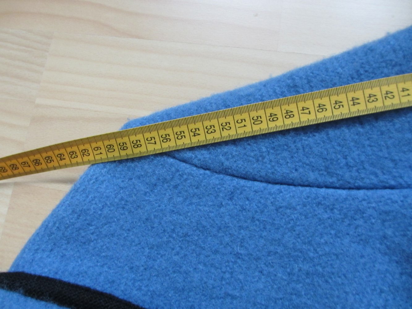 Geiger Trachten Jacke / Tracht / Janker + Knöpfe, blau silber - Gr. 40 / L