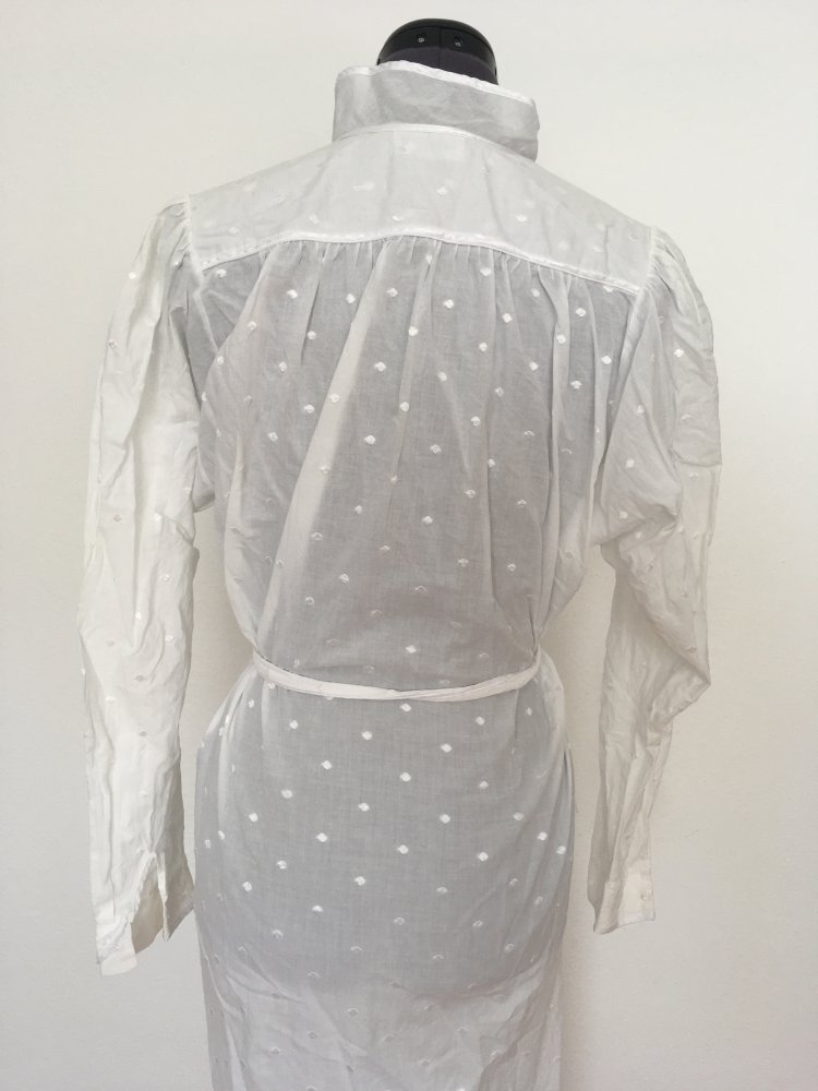 Louis Féraud - Lingerie - Morgenmantel / Mantel / Robe, 100 % Baumwolle - Gr. 38 / M