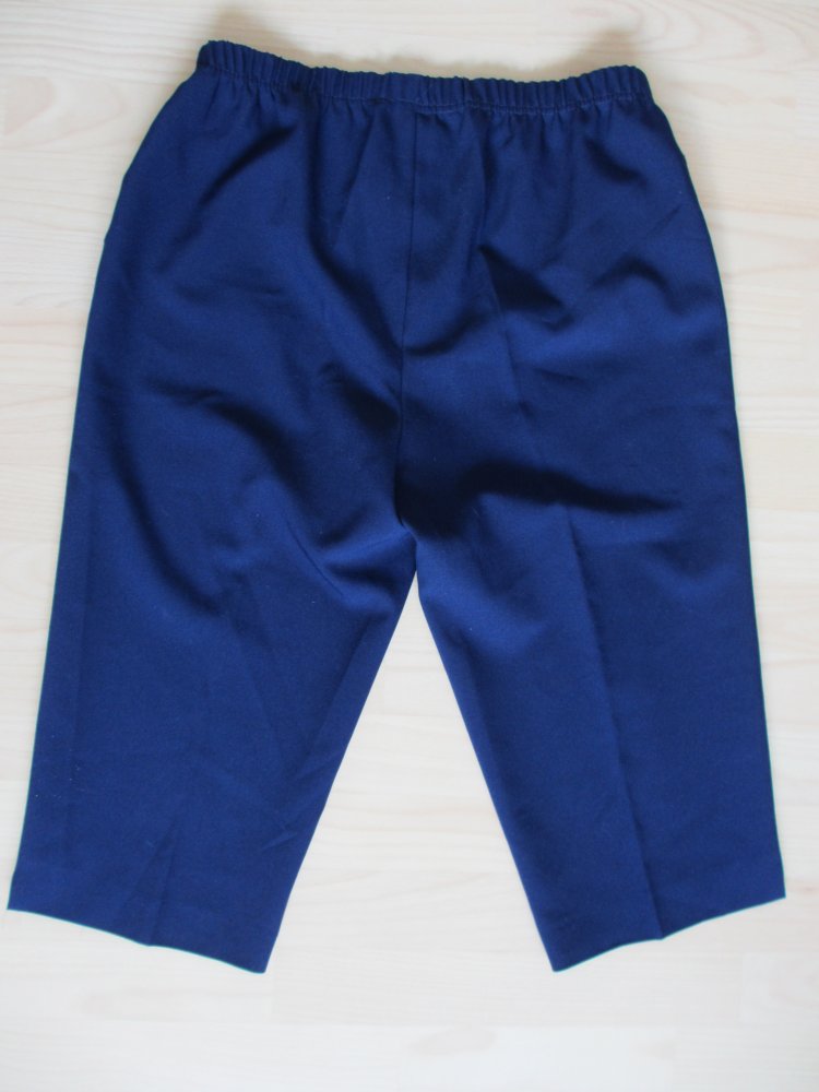 Bussines Hose mit Gummibund, Dunkelblau - Gr. XL / 42