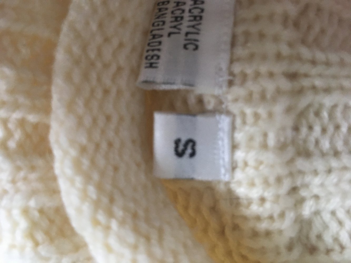 NEU - gemütlicher Strick Pullover mit Zopfmuster, weiß creme - Gr. S / 36