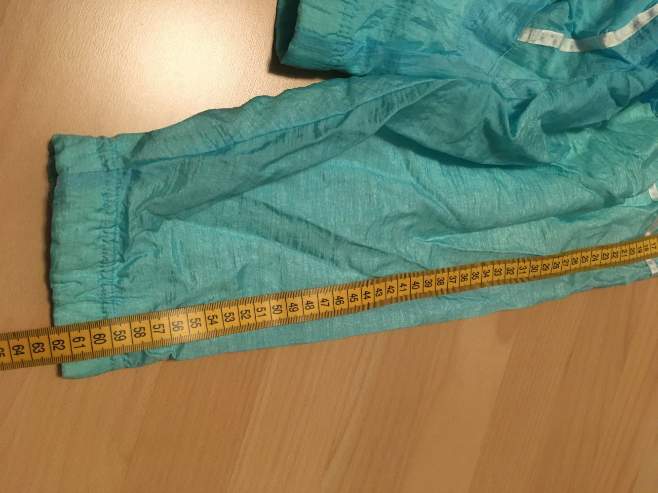 Vintage - Sergio Tacchini Jacke, türkis weiß - Gr. XXL / 44