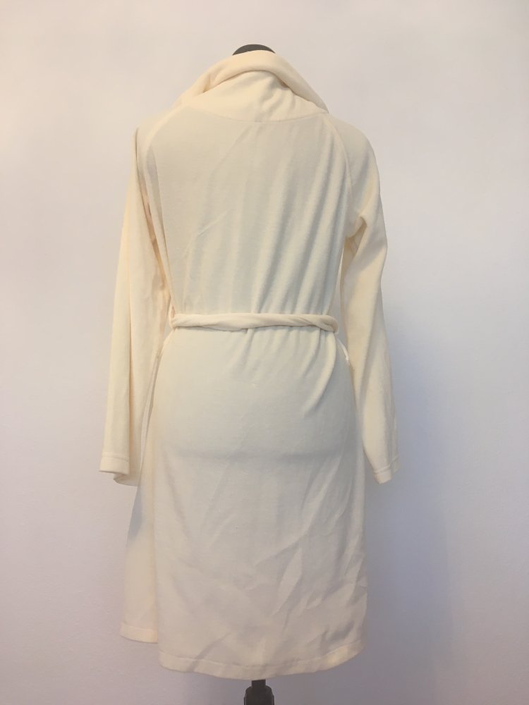 NEU - Vossen Bademantel / Morgenmantel mit Reißverschluss - weiß, Gr. 34 / XS